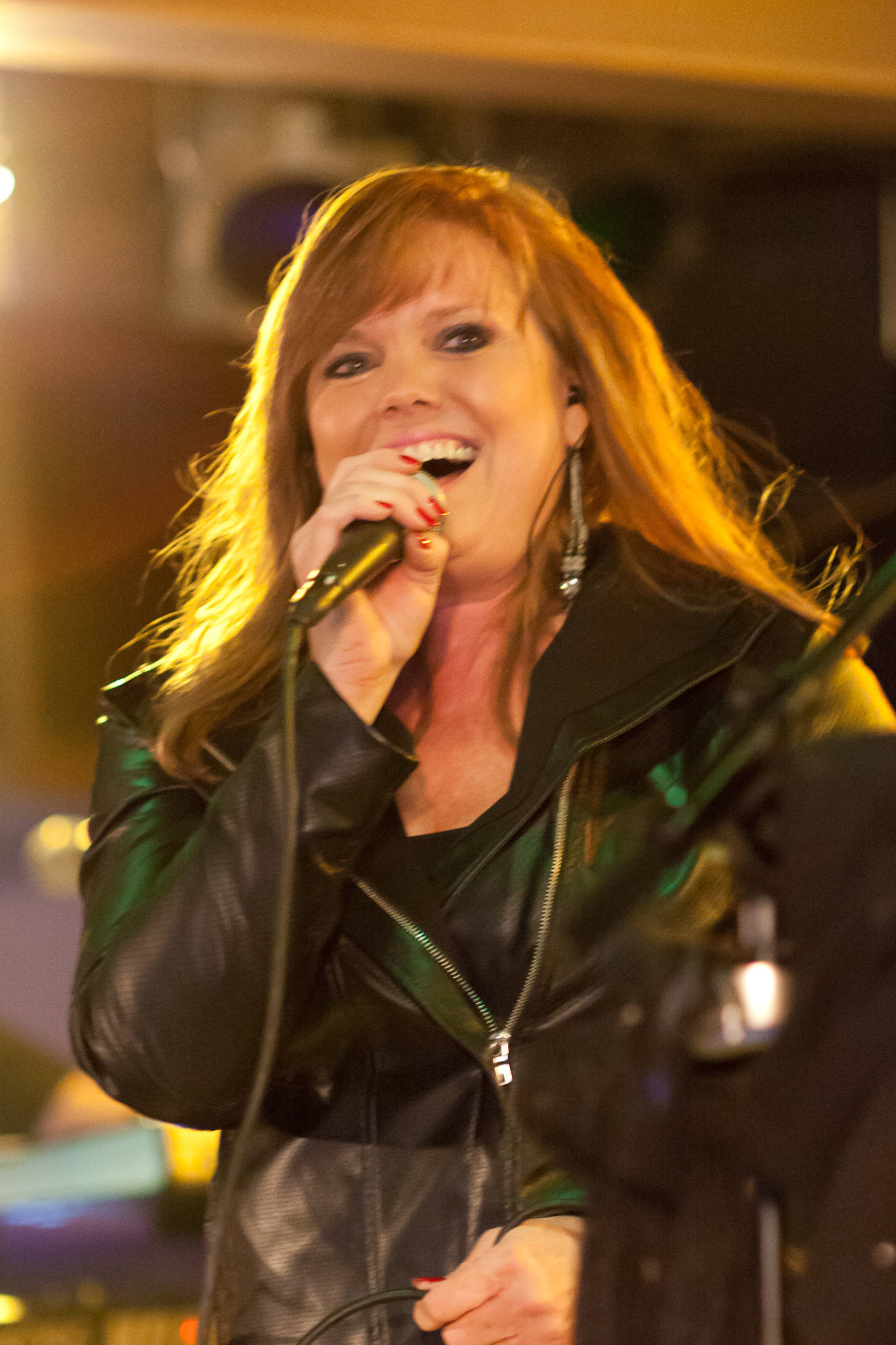 Joan performing live
